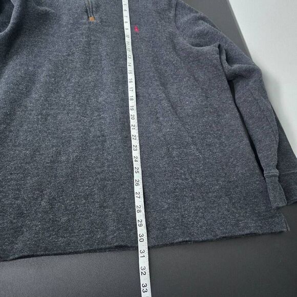 Polo Ralph Lauren Mens 1/4 Zip Pullover Sweater Size XXL Grey Neutral Classic - Picture 7 of 7